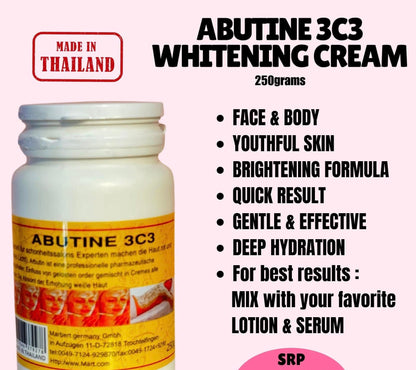 Abutine 3C3 Whitening Body Cream