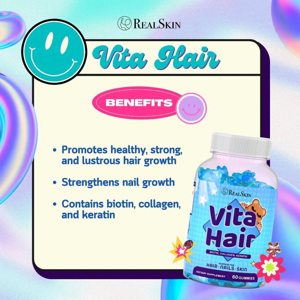 Real Skin Vita Hair Gummies