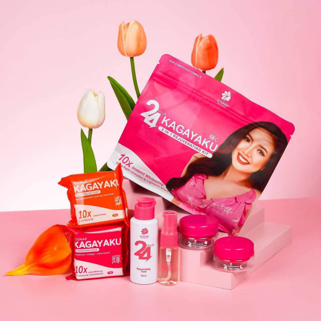 ROSMAR Kagayaku 6 in 1 Whitening Set