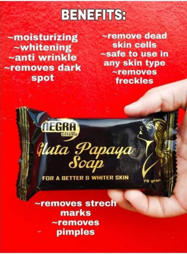 Negra Gluta Papaya Soap