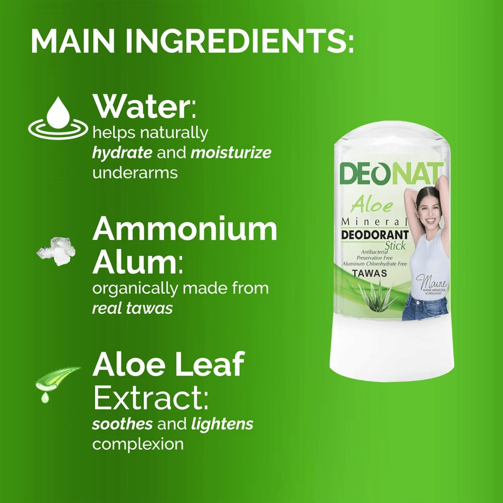 DeoNat Aloe Mineral Deodorant Stick