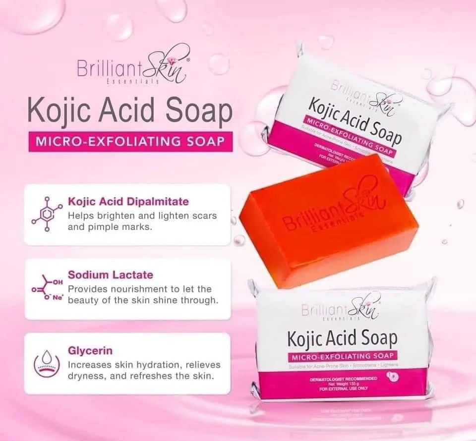 Brilliant Skin Kojic Acid Soap