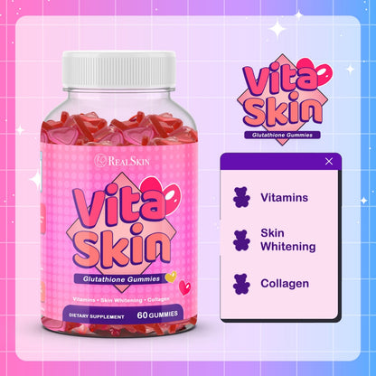 Real Skin Vita Skin Glutathione Gummies